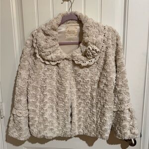 Altar'd State Cream Textured Jacket